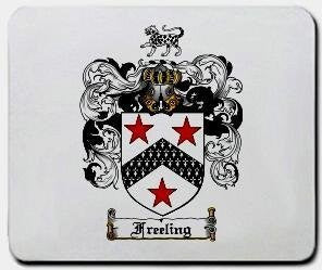 Freeling coat of arms mouse pad