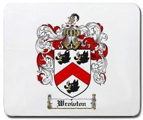 Wrowton coat of arms mouse pad