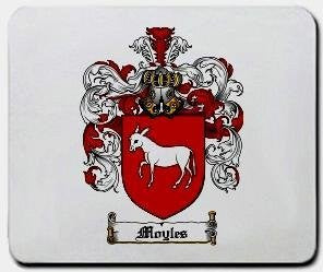 Moyles coat of arms mouse pad
