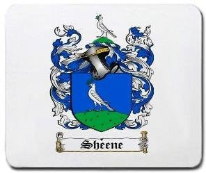 Sheene coat of arms mouse pad