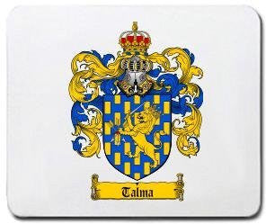 Talma coat of arms mouse pad