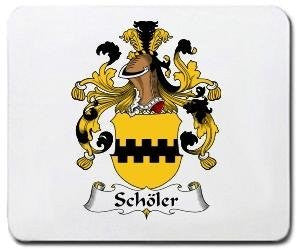 Scholer coat of arms mouse pad