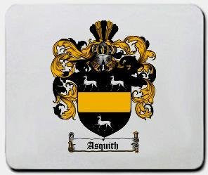 Asquith coat of arms mouse pad