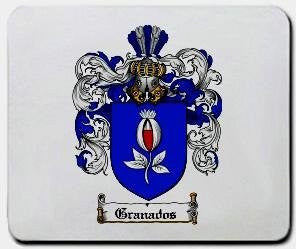 Granados coat of arms mouse pad