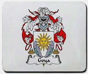 Goya coat of arms mouse pad
