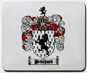 Pritchard coat of arms mouse pad