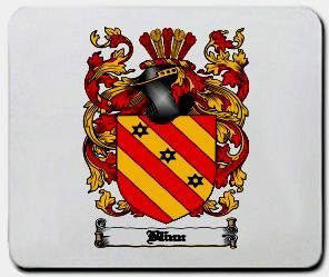 Blinn coat of arms mouse pad