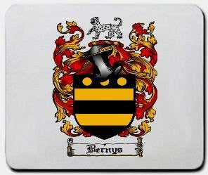 Bernys coat of arms mouse pad