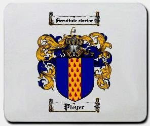 Pleyer coat of arms mouse pad