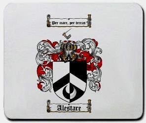 Alestare coat of arms mouse pad