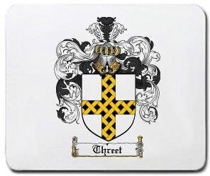 Threet coat of arms mouse pad