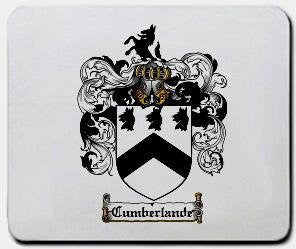 Cumberlande coat of arms mouse pad