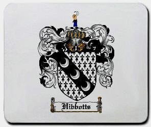 Hibbotts coat of arms mouse pad