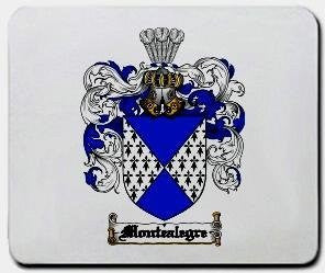 Montealegre coat of arms mouse pad