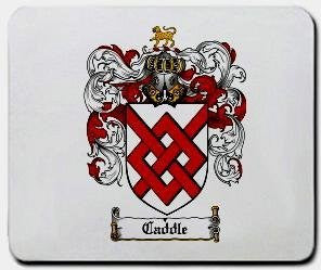 Caddle coat of arms mouse pad