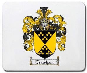 Traisham coat of arms mouse pad