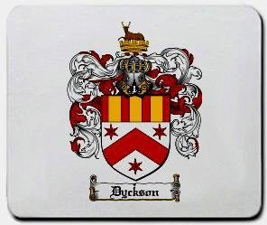 Dyckson coat of arms mouse pad