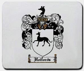 Holfords coat of arms mouse pad