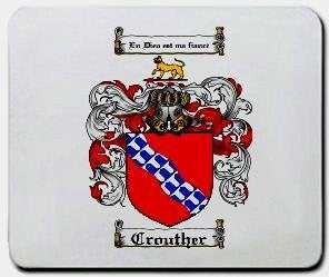 Crouther coat of arms mouse pad