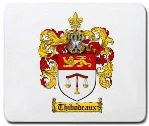 Thibodeaux coat of arms mouse pad