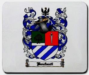 Bonfanti coat of arms mouse pad