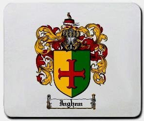 Inghem coat of arms mouse pad