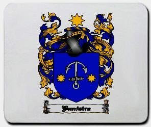 Bandstra coat of arms mouse pad