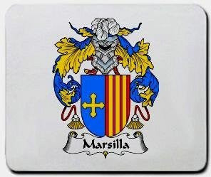 Marsilla coat of arms mouse pad