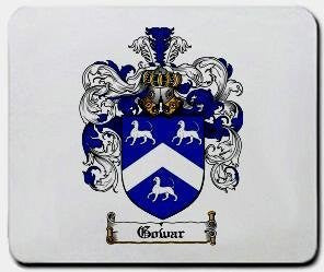 Gowar coat of arms mouse pad