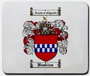 Baskins coat of arms mouse pad