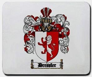Dressler coat of arms mouse pad
