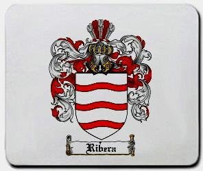 Ribera coat of arms mouse pad