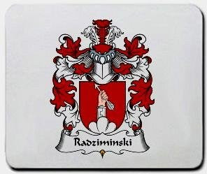 Radziminski coat of arms mouse pad