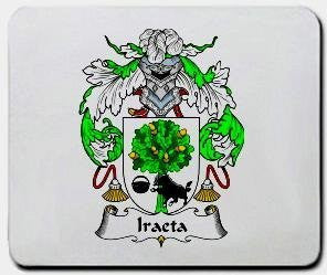 Iraeta coat of arms mouse pad