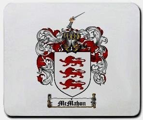 Mcmahon coat of arms mouse pad
