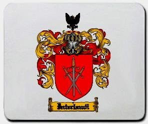 Interlandi coat of arms mouse pad