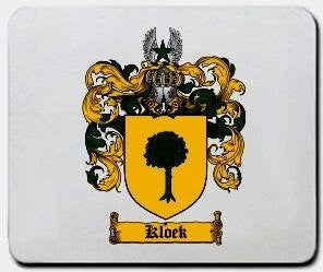 Kloek coat of arms mouse pad