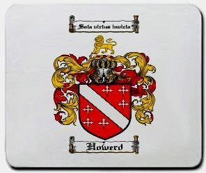 Howerd coat of arms mouse pad