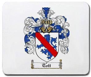 Tott coat of arms mouse pad