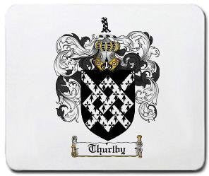 Thurlby coat of arms mouse pad