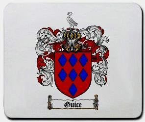 Guice coat of arms mouse pad