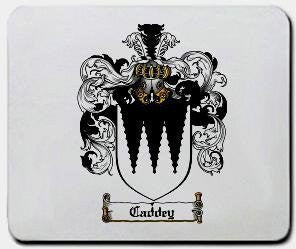 Caddey coat of arms mouse pad