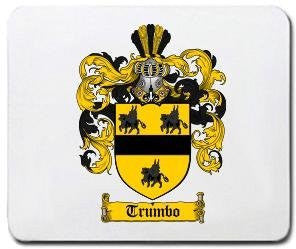 Trumbo coat of arms mouse pad