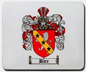 Bare coat of arms mouse pad