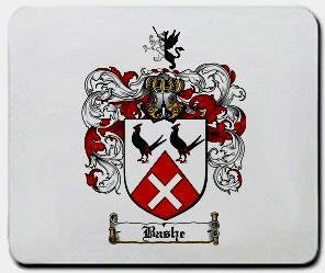 Bashe coat of arms mouse pad