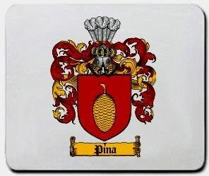 Pina coat of arms mouse pad