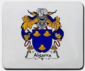 Algarra coat of arms mouse pad