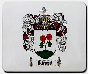 Kleppel coat of arms mouse pad