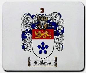 Rolliston coat of arms mouse pad