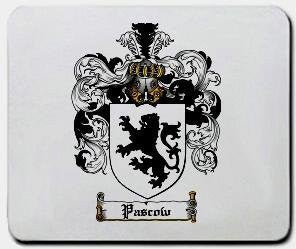 Pascow coat of arms mouse pad
